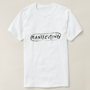 T-shirt Manifestation – Typographie de Mentalité Positive