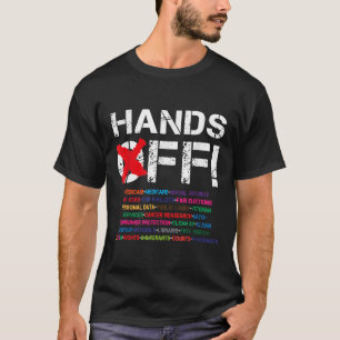 T-shirt Manifestation vintage contre ma médaille de la séc