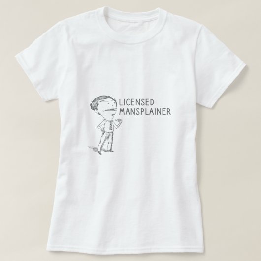 T-shirt Manipulateur licencié Mansouilleur sarcastique amu (Design devant)