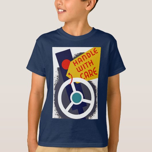 T-shirt Manipulation avec soin (Devant)