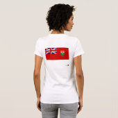 T-SHIRT MANITOBA, CANADA (Dos entier)