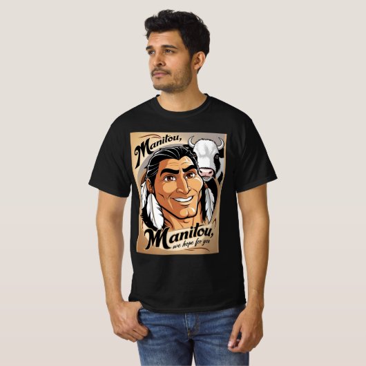 T-shirt Manitou (Devant entier)