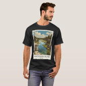 T-shirt Manitoulin Island Ontario Freshwater Island Scener (Devant entier)