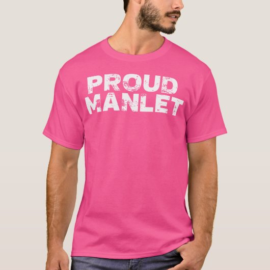 T-shirt Manlet Fière Bodybuilding Courte (Devant)