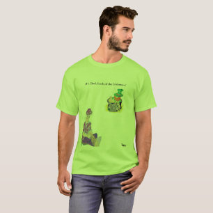 T-Shirt Mannen # 1 pa Luck van de Ier!