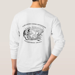 T-shirt (Mannen): lange hoes, Lingkabeljauw/Kelp 5
