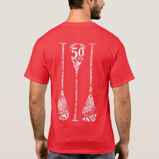 T-shirt mannen Special Edition (Achterkant)