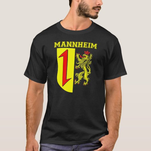 T-shirt Mannheim (Allemagne) (Devant)
