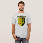 T-shirt Mannheim Allemagne Wappen/Crest (Devant entier)
