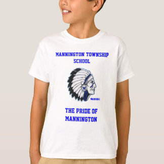 T-SHIRT MANNINGTON TOWNSHIP SCHOOL ENFANTS RINGER TEE - SH