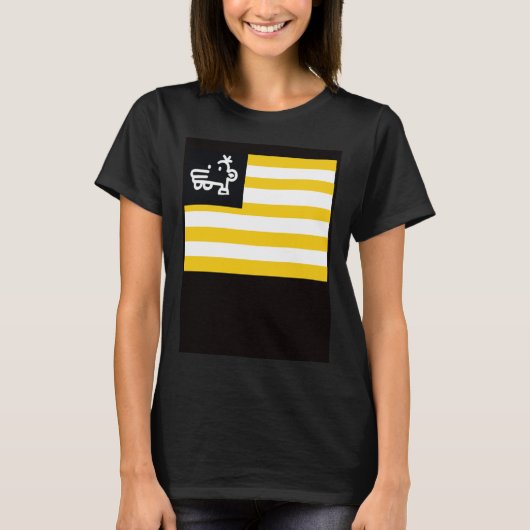 T-shirt Manny Drapeau pour l'Unité, la Justice et l'Unprob (Devant)