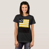 T-shirt Manny Drapeau pour l'Unité, la Justice et l'Unprob (Devant entier)