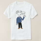 T-shirt Manny Heffley Comme Bernie Sanders Manny Heffley C (Design devant)