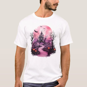 T-shirt Manoir fantôme : Eerie Home & Fashion