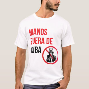 T-shirt Manos Fuera De Cuba