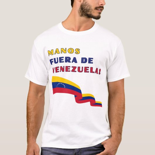 T-shirt Manos Fuera De Venezuela (Devant)
