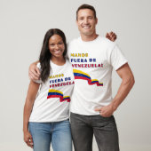 T-shirt Manos Fuera De Venezuela (Unisexe)