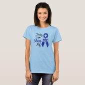 T-shirt Manquant ma belle-mère 1 (ruban bleu) (Devant entier)