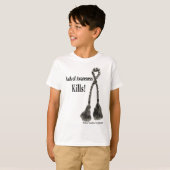 T-shirt Manque d'EDS de mises à mort de conscience (Devant entier)