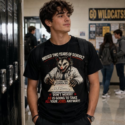 T-shirt Manqué Deux Ans D'École?