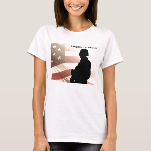 T-shirt Manquer mon soldat (Devant)