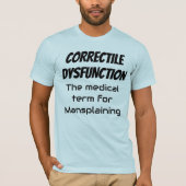 T-shirt Manspling. Médicale terme (Devant)