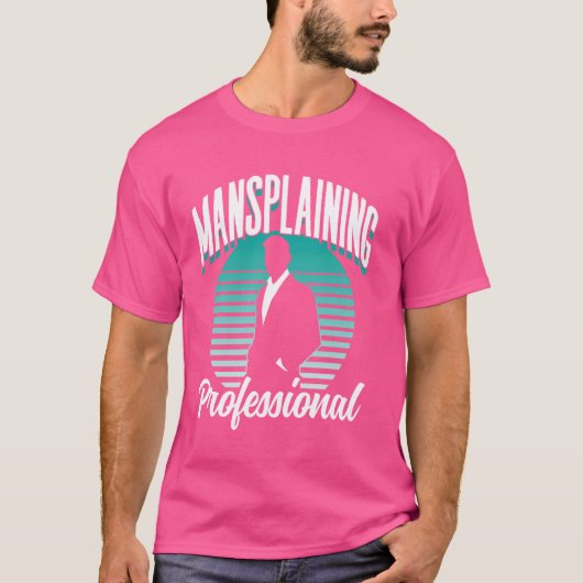 T-shirt Manspling Professionnel Dit Mansplain Manspla (Devant)