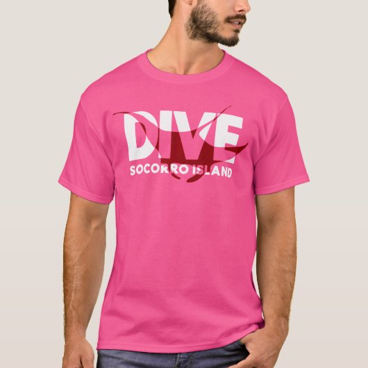 T-shirt Manta Diving Socorro Island Mexique (Devant)