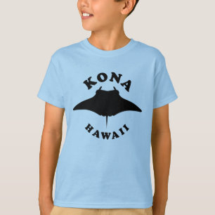 T-shirt Manta Ray Plongée à Kona, Hawaii