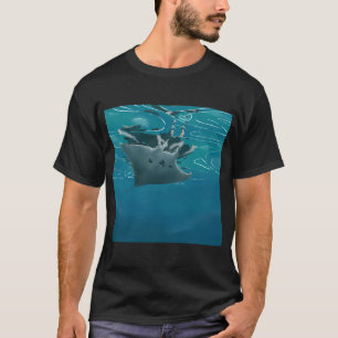T-shirt Manta Ray yaR atnaM