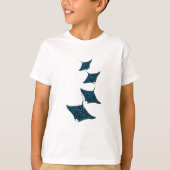 T-shirt Manta Rays (Devant)