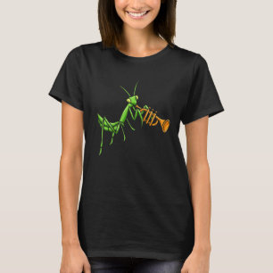 T-shirt Mante Religieuse Violon Prise Insectes Instrument