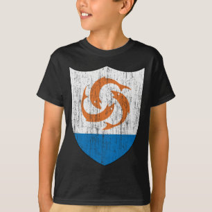 T-shirt Manteau d'Anguilla des bras