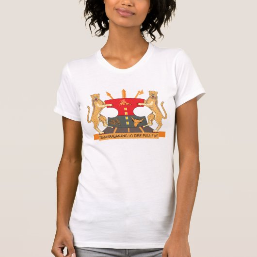 T-shirt Manteau de Bophuthatswana des bras (Devant)