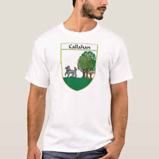 T-shirt Manteau de Callahan des bras/de crête de famille