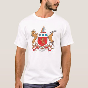 T-shirt Manteau de colonie de cap des bras (1876)