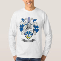 Manteau de crête de famille de brûlures des bras