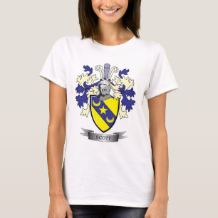 T-shirt Manteau de crête de famille de Scott des bras