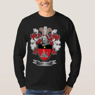 T-shirt Manteau de crête de famille de Templeton des bras