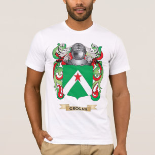T-shirt Manteau de Grogan des bras (crête de famille)