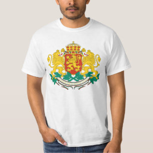 T-shirt Manteau de la Bulgarie des chemises de bras