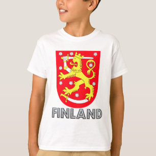 T-shirt Manteau de la Finlande des bras