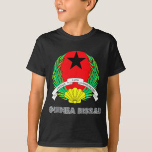 T-shirt Manteau de la Guinée-Bissau des bras