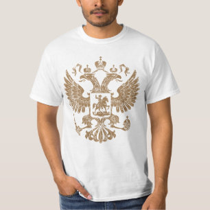 T-shirt Manteau de la Russie des bras vintage
