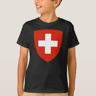 T-shirt Manteau de la Suisse des bras