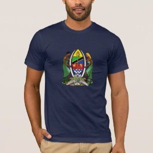 T-shirt Manteau de la Tanzanie des bras