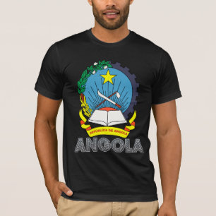 T-shirt Manteau de l'Angola des bras