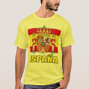 T-shirt Manteau de l'Espagne des bras