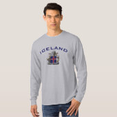 T-shirt Manteau de l'Islande des bras (Devant entier)