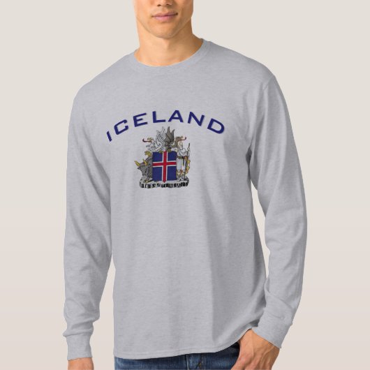 T-shirt Manteau de l'Islande des bras (Devant)
